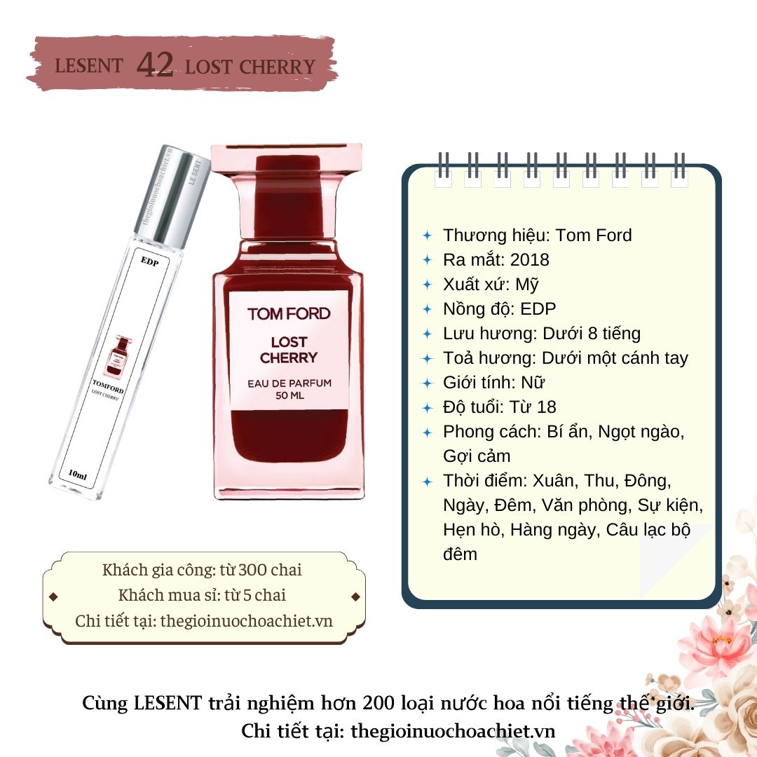 Nước hoa chiết Lost Cherry by Tom Ford 