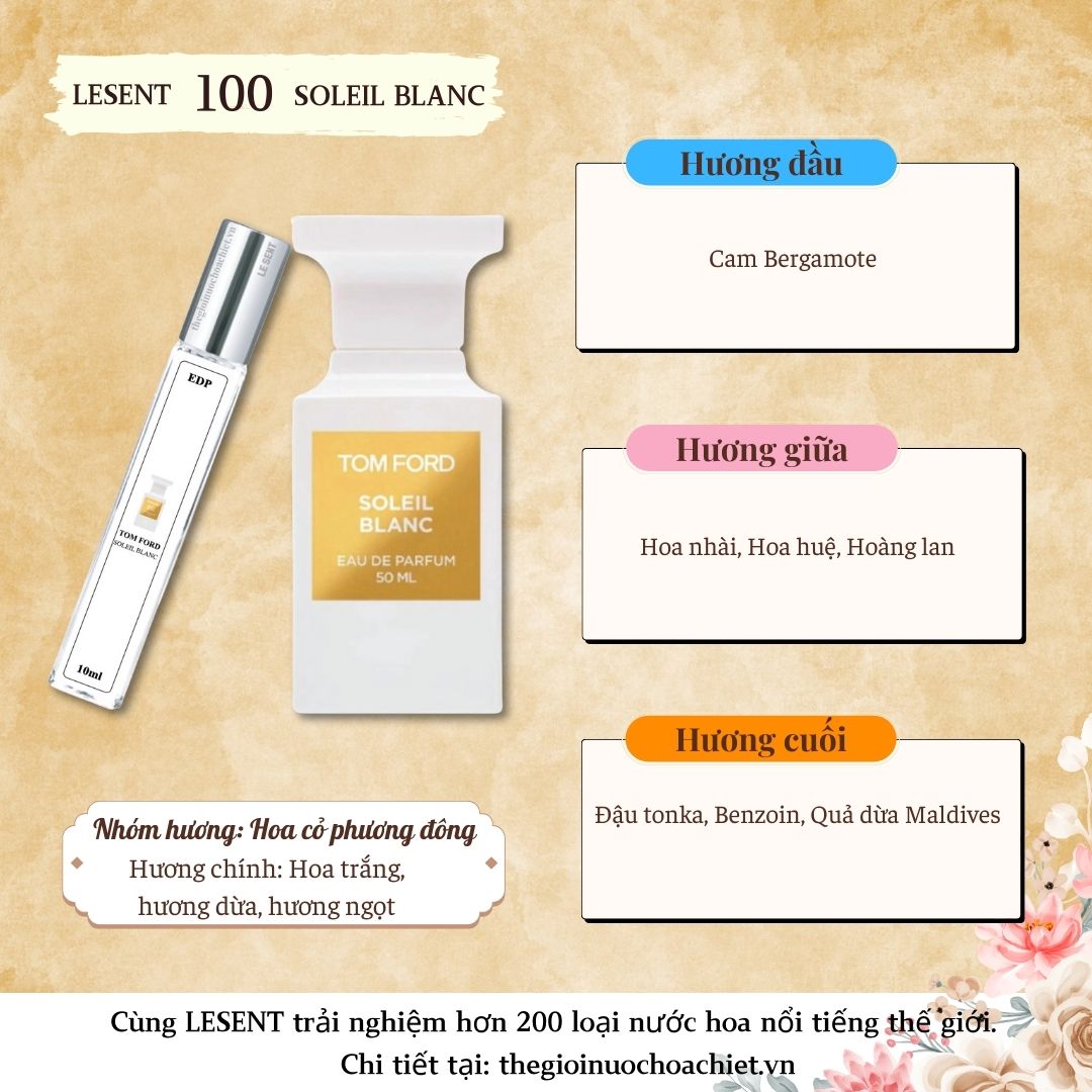 Nước hoa chiết Soleil Blanc by Tom Ford