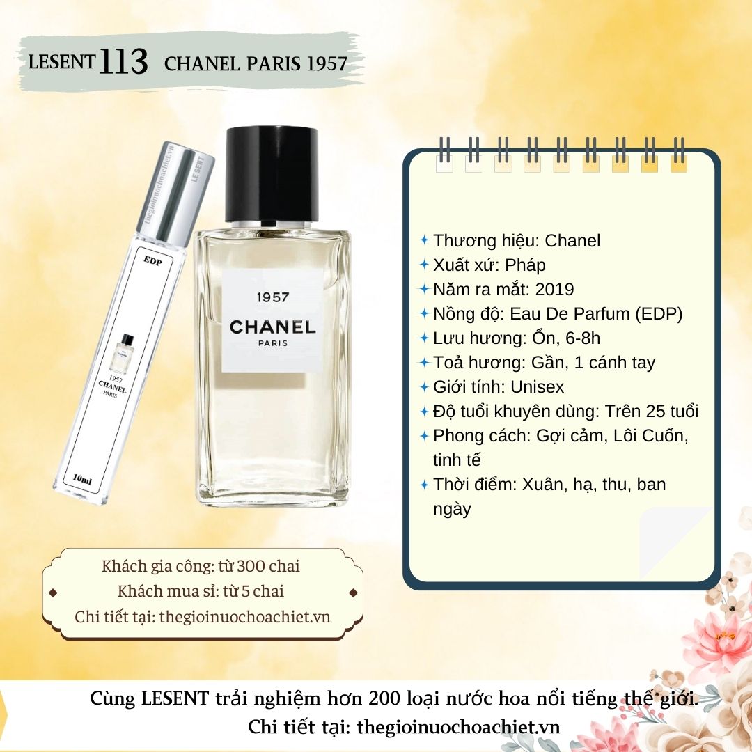 Nước hoa chiết Chanel 1957 by Chanel 