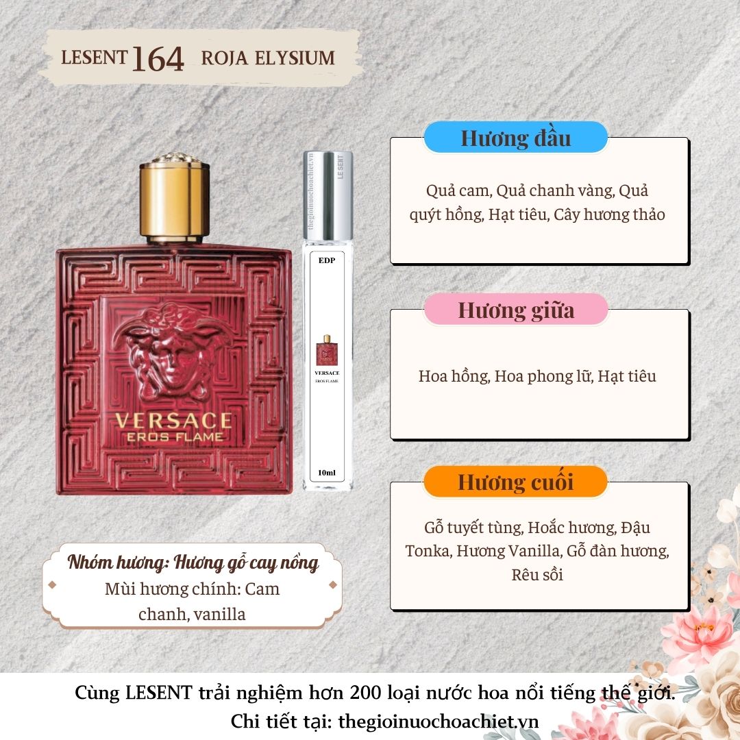 Nước hoa chiết Eros Flame by Versace 