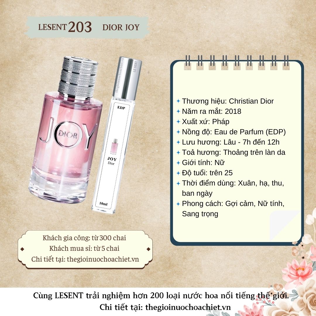 Nước hoa chiết Joy by Dior 