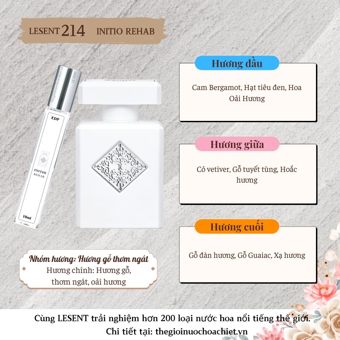 Nước hoa chiết Rehab by Initio Parfums Prives 