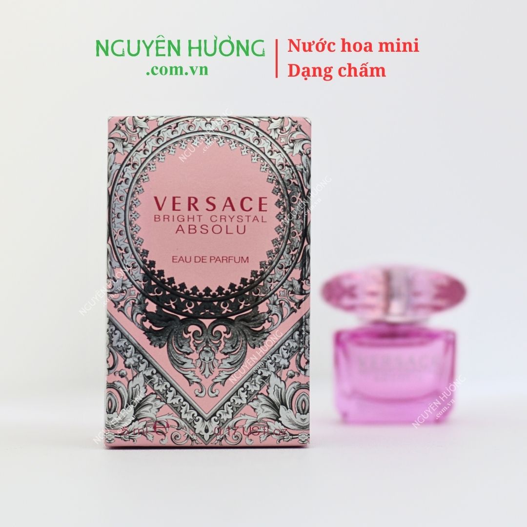 Nước hoa mini 5ml Bright Crystal Absolu by Versace