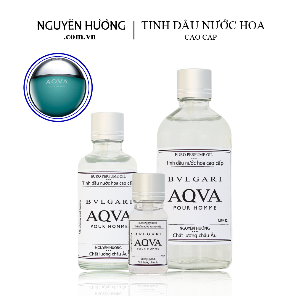 Tinh Dầu Nước Hoa Cao Cấp AQVA Pour Homme by Bvlgari