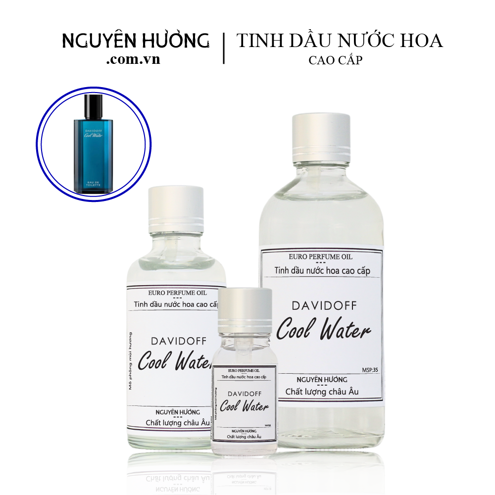 Tinh Dầu Nước Hoa Cao Cấp Cool Water by Davidoff