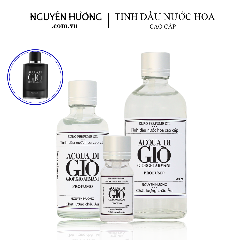 Tinh Dầu Nước Hoa Cao Cấp Giò Profumo