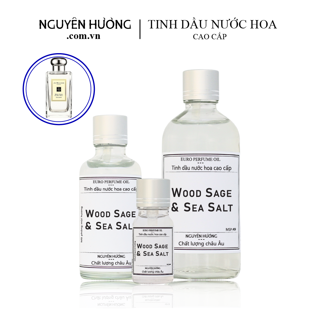 Tinh Dầu Nước Hoa Cao Cấp Wood Sage & Sea Salt