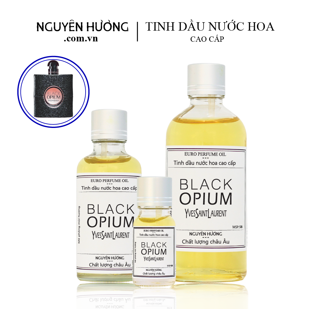 Tinh Dầu Nước Hoa Cao Cấp Black Opium by YSL