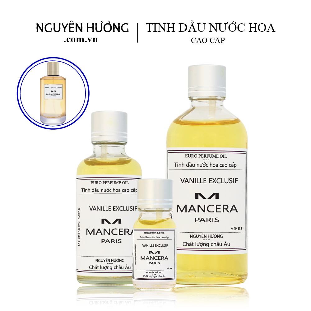 Tinh Dầu Nước Hoa Cao Cấp Vanille Exclsif by Mancera