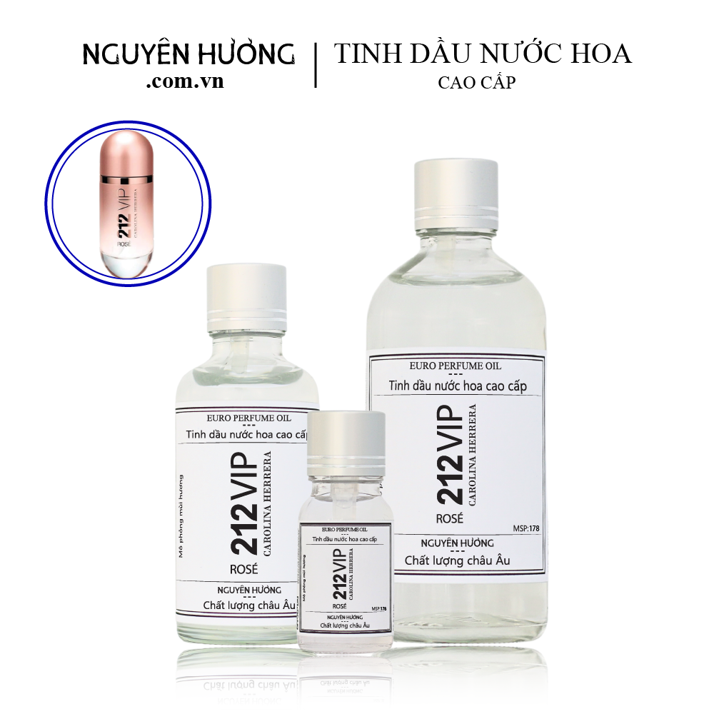 Tinh Dầu Nước Hoa Cao Cấp 212 Vip Rose