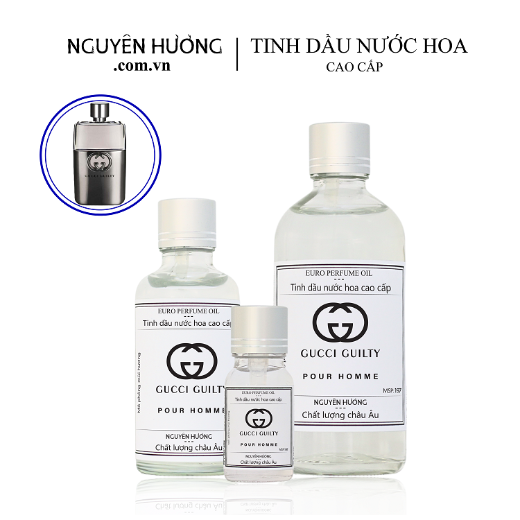 Tinh Dầu Nước Hoa Cao Cấp Guilty Pour Homme by Gucci 