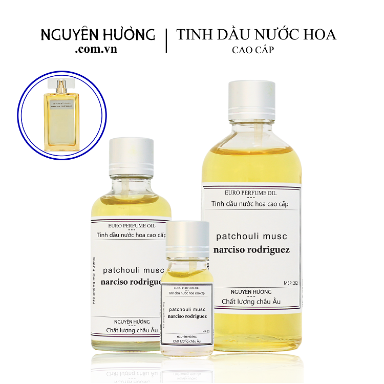 Tinh Dầu Nước Hoa Cao Cấp Patchouli Musc by Narciso Rodriguez