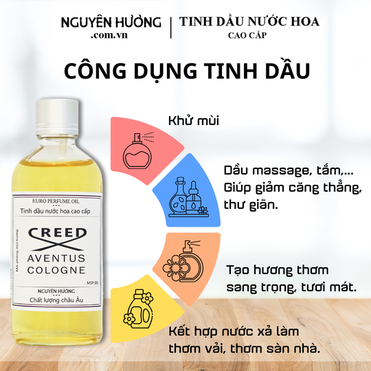 Tinh Dầu Nước Hoa Cao Cấp Aventus Cologne by Creed