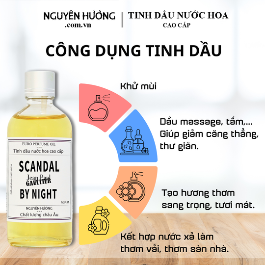 Tinh Dầu Nước Hoa Cao Cấp Scandal By Night