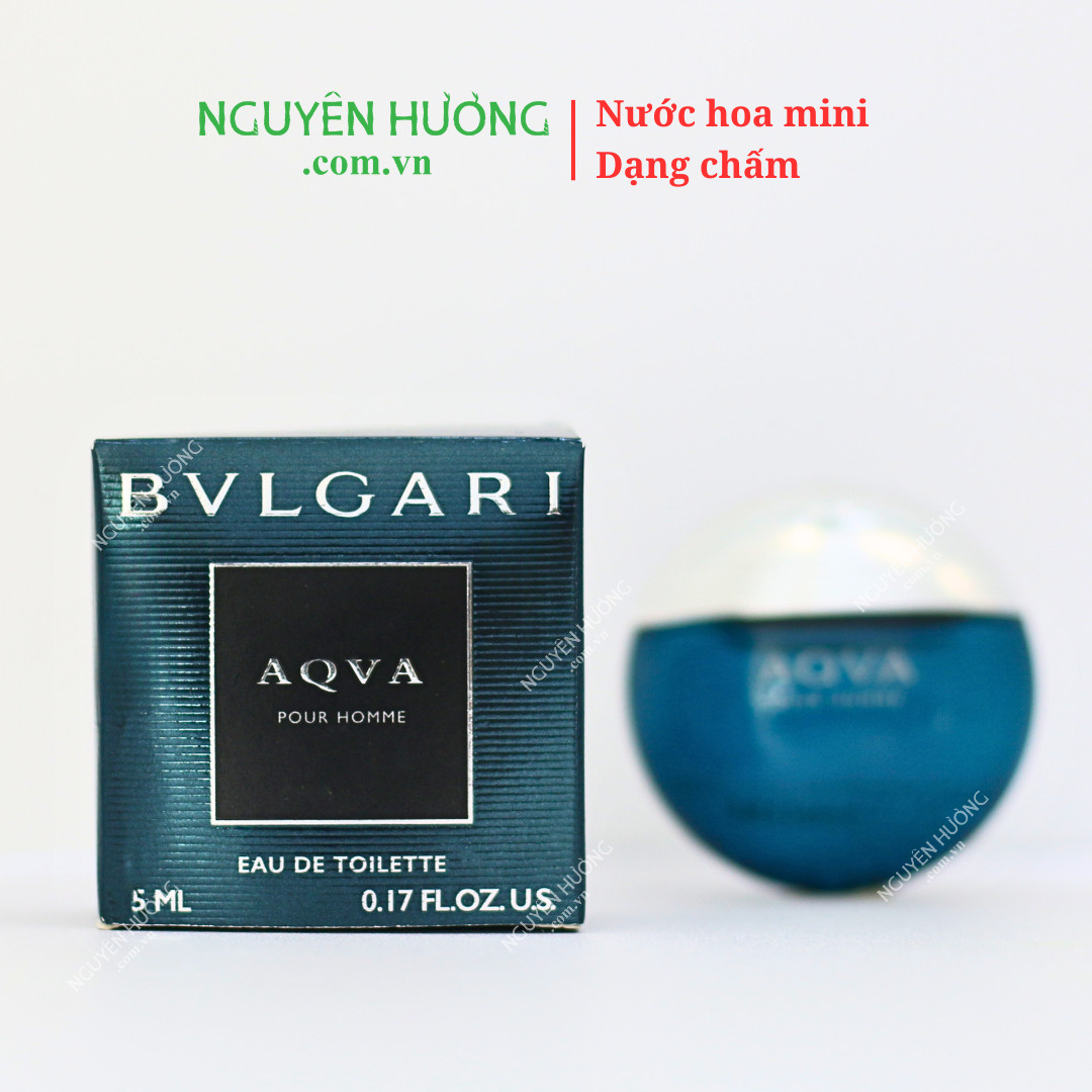 Nước hoa mini 7ml AQVA Pour Homme by Bvlgari