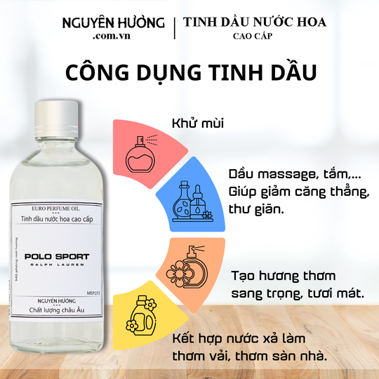 Tinh Dầu Nước Hoa Cao Cấp Polo Sport