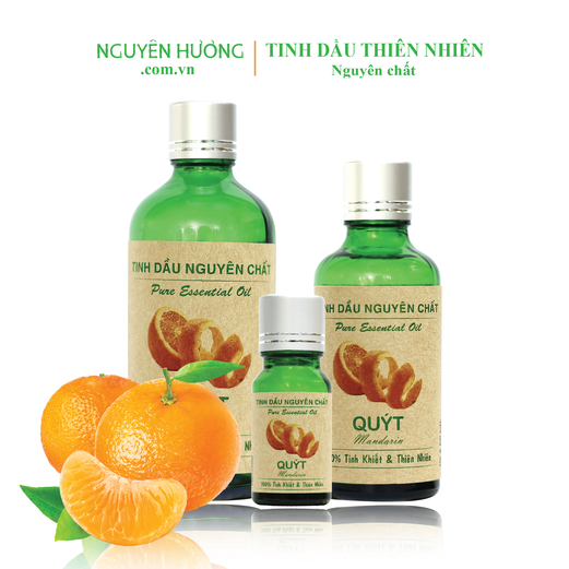 Tinh Dầu Vỏ Quýt Nguyên Hương