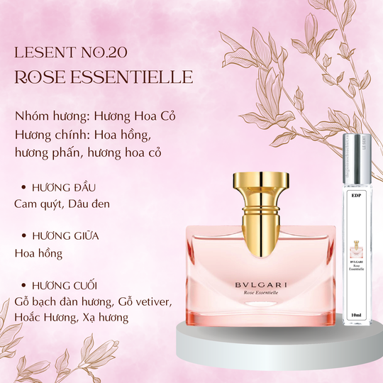 Nước hoa chiết Rose Essentielle by Bvlgari 