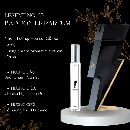 Nước hoa chiết Bad Boy Le Parfum by Carolina Herrera 