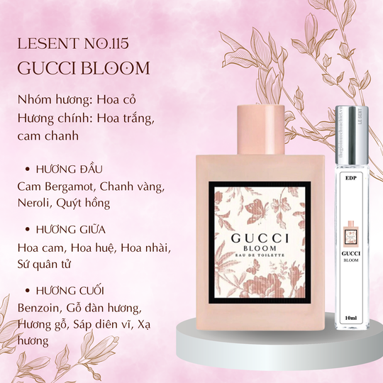 Nước hoa chiết Bloom Acqua di Fiori by Gucci 