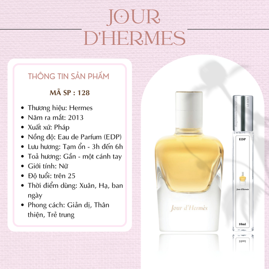 Nước hoa chiết Jour d'Hermes by Hermes 