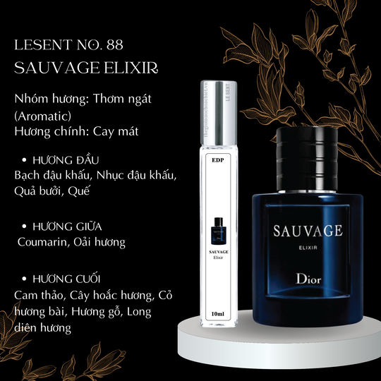 Nước hoa chiết Sauvage Elixir by Dior 