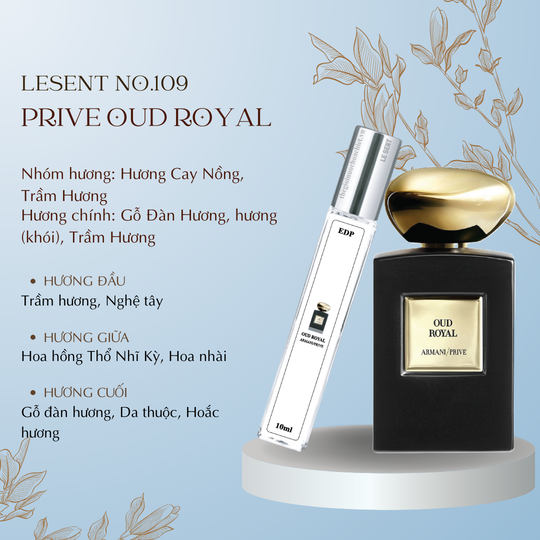 Nước hoa chiết Prive Oud Royal by Giorgio Armani 