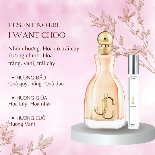 Nước hoa chiết I Want Choo by Jimmy Choo 