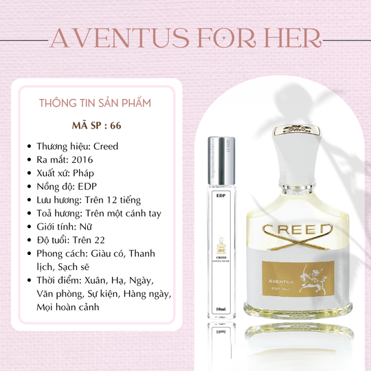 Nước hoa chiết Aventus For Her by Creed 