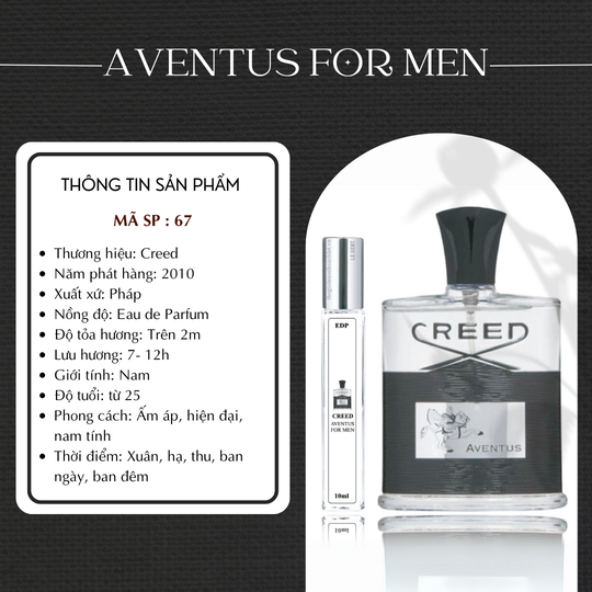 Nước hoa chiết Aventus for Men by Creed 