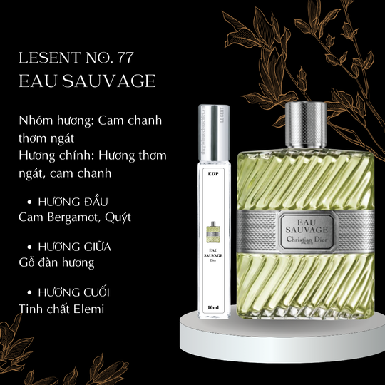 Nước hoa chiết Eau Sauvage by Dior 