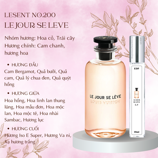 Nước hoa chiết Le Jour Se Lève by Louis Vuitton