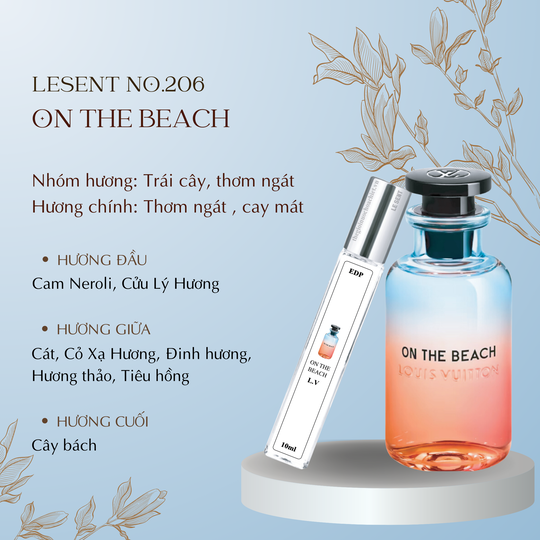 Nước hoa chiết On The Beach 10ml