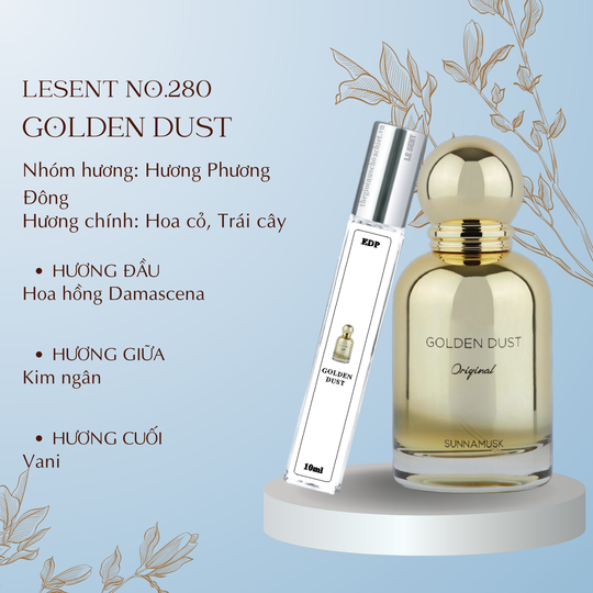 Nước hoa chiết Golden Dust by Sunnamusk