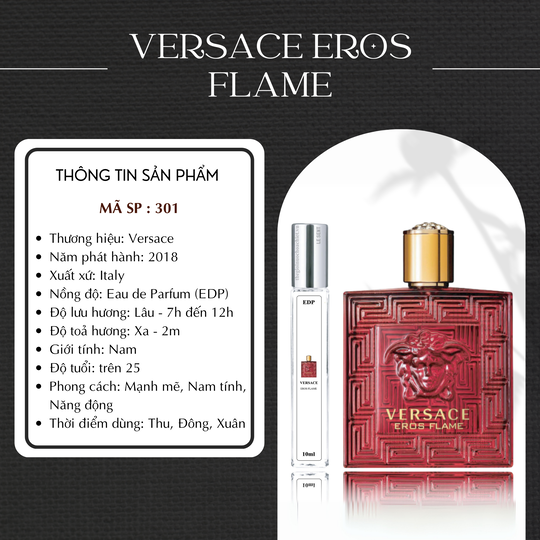 Nước hoa chiết Eros Flame by Versace 