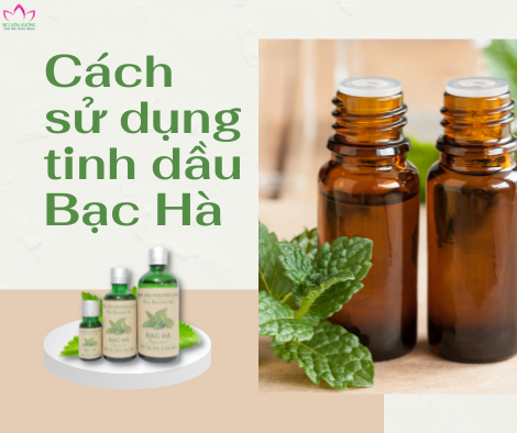 Top 14 cách sử dụng Tinh dầu bạc hà hiệu quả nhất bạn cần phải biết