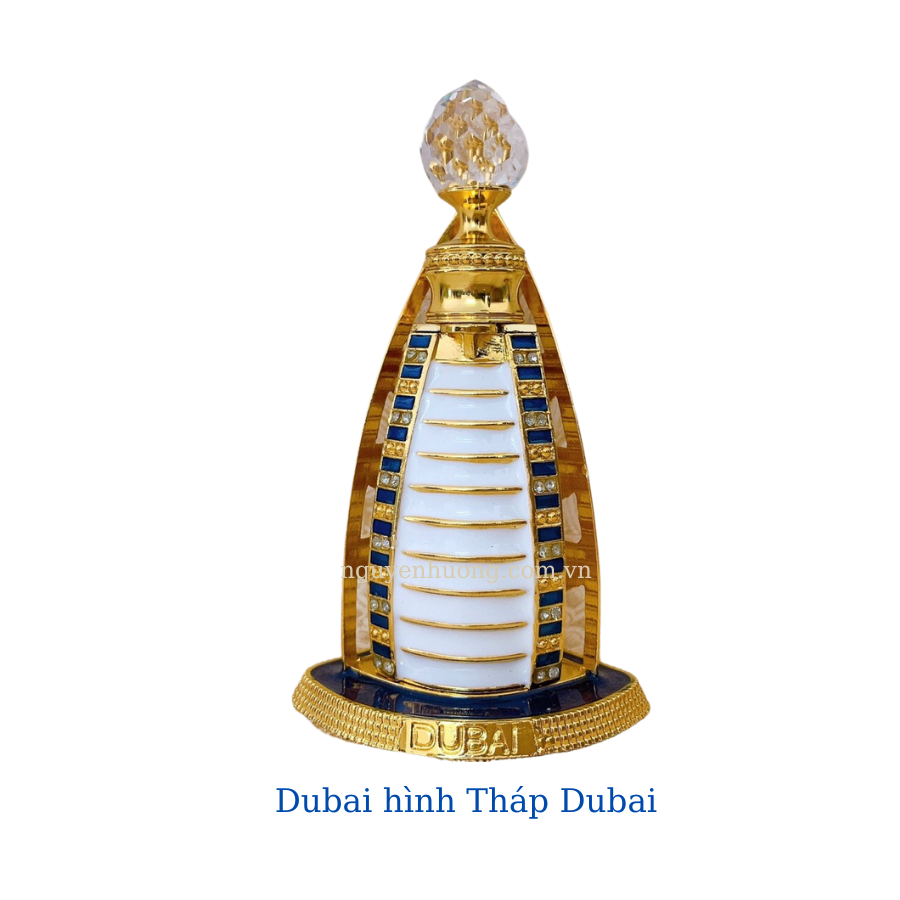 Tinh Dầu Nước Hoa Dubai Hình Tháp Dubai (30 Mùi Cao Cấp)